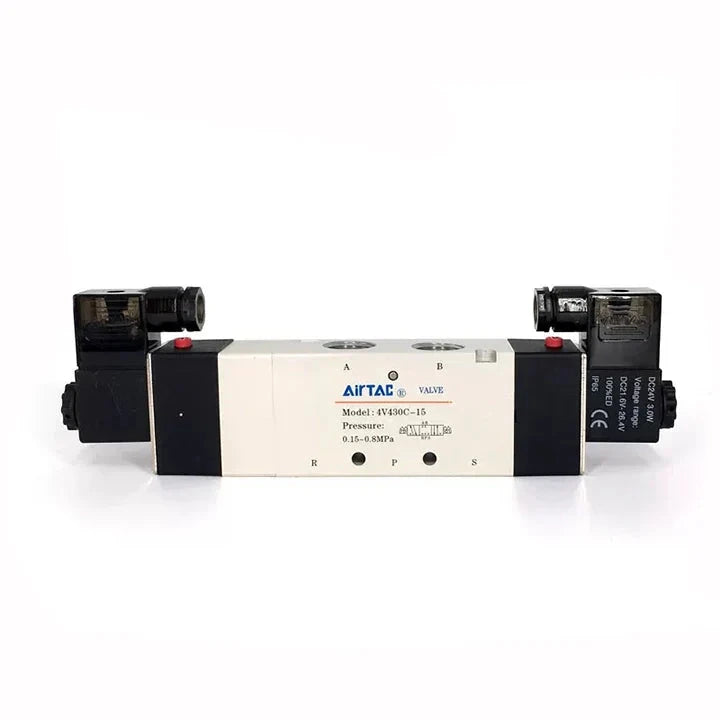 Airtac 4V430C-15: Solenoid Air Valve - 4V430C15C-W