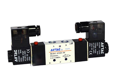 Airtac 3V320-08: Solenoid Air Valve - 3V32008B Pneumatic Control Valve