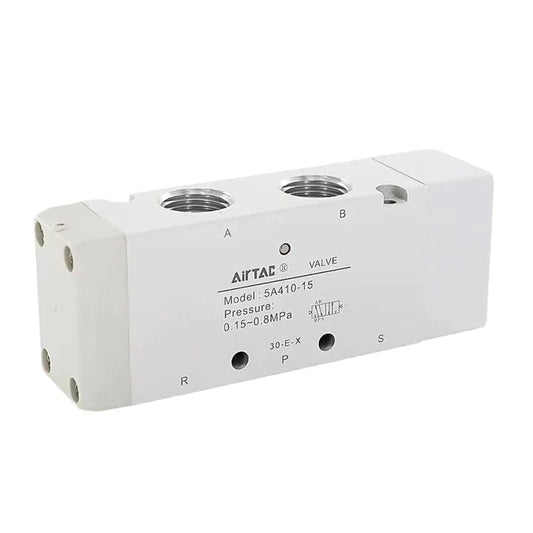 Airtac 5A230C-08: Air valve(5/2,5/3 way) - 5A230C08