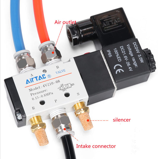 AirTAC 4V210-08 DC24V Solenoid Valve