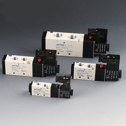 AirTac 4V410-15 DC 24V 5-Port 2-Position Pilot-Operated Solenoid Valve
