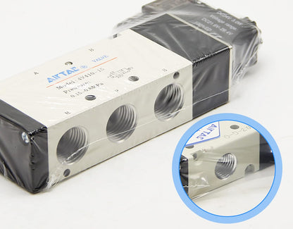 AirTac 4V410-15 DC 24V 5-Port 2-Position Pilot-Operated Solenoid Valve