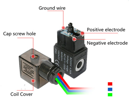 Airtac 4V210-08F DC12V Solenoid Valve | 5/2 Way | Low Power Consumption