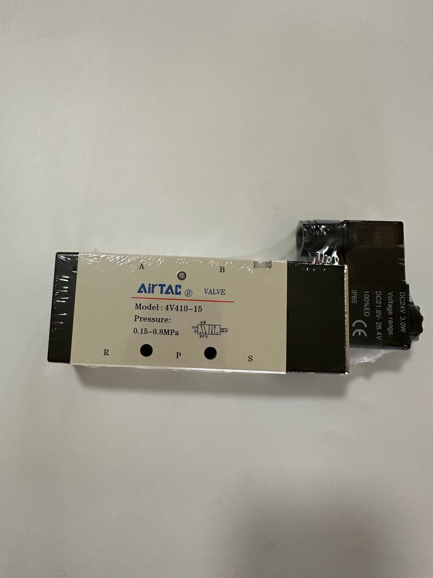 Airtac 4V410-15: Solenoid Air Valve - 4V41015B