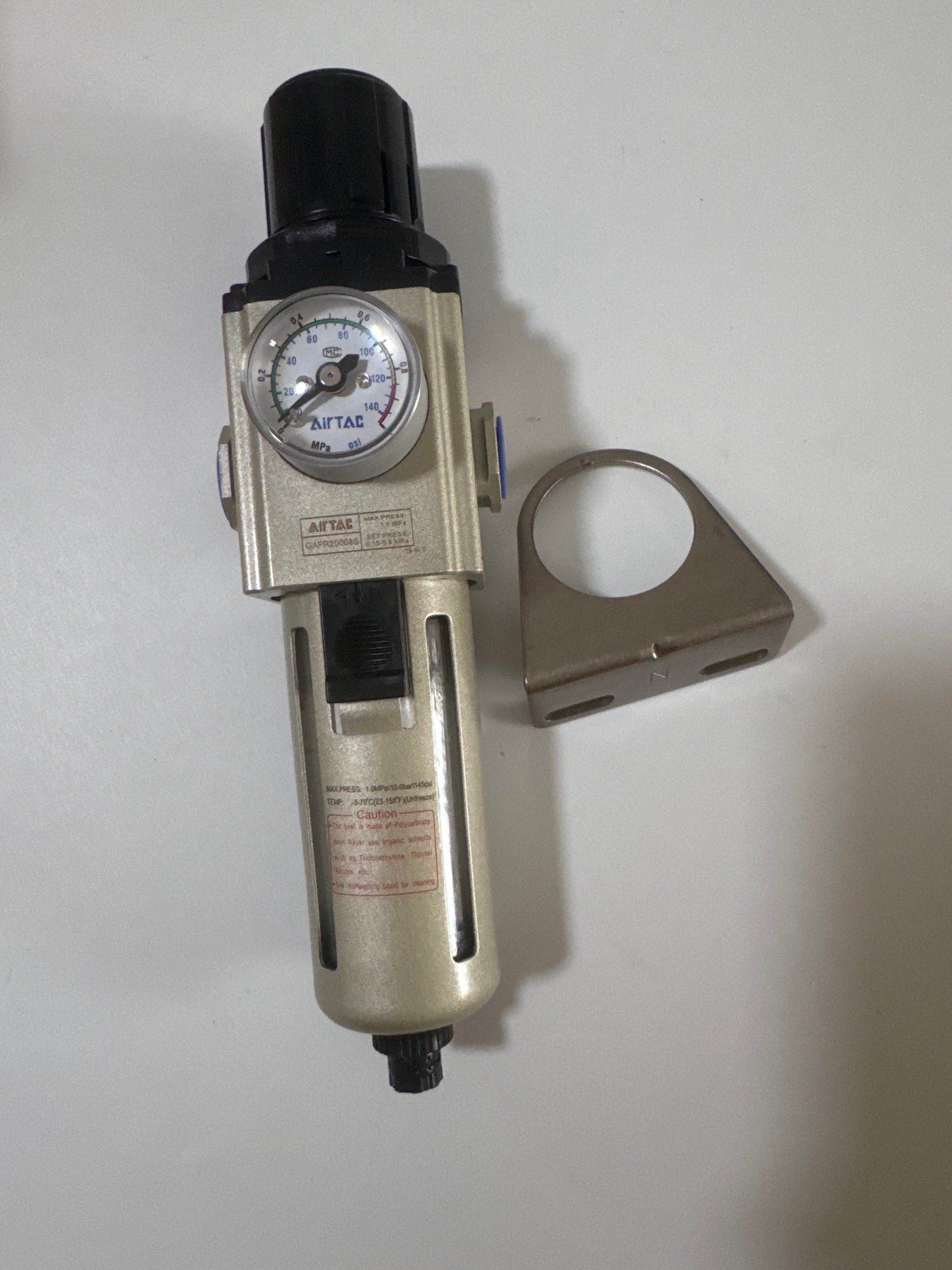 Airtac GAFR200: Air Filter Regulator - GAFR20008S