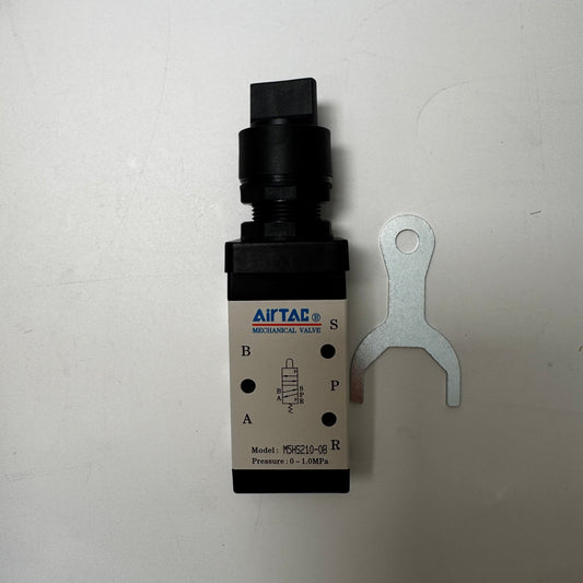 Airtac M5HS210-08: Manual Valve. 5 Way - M5HS21008B