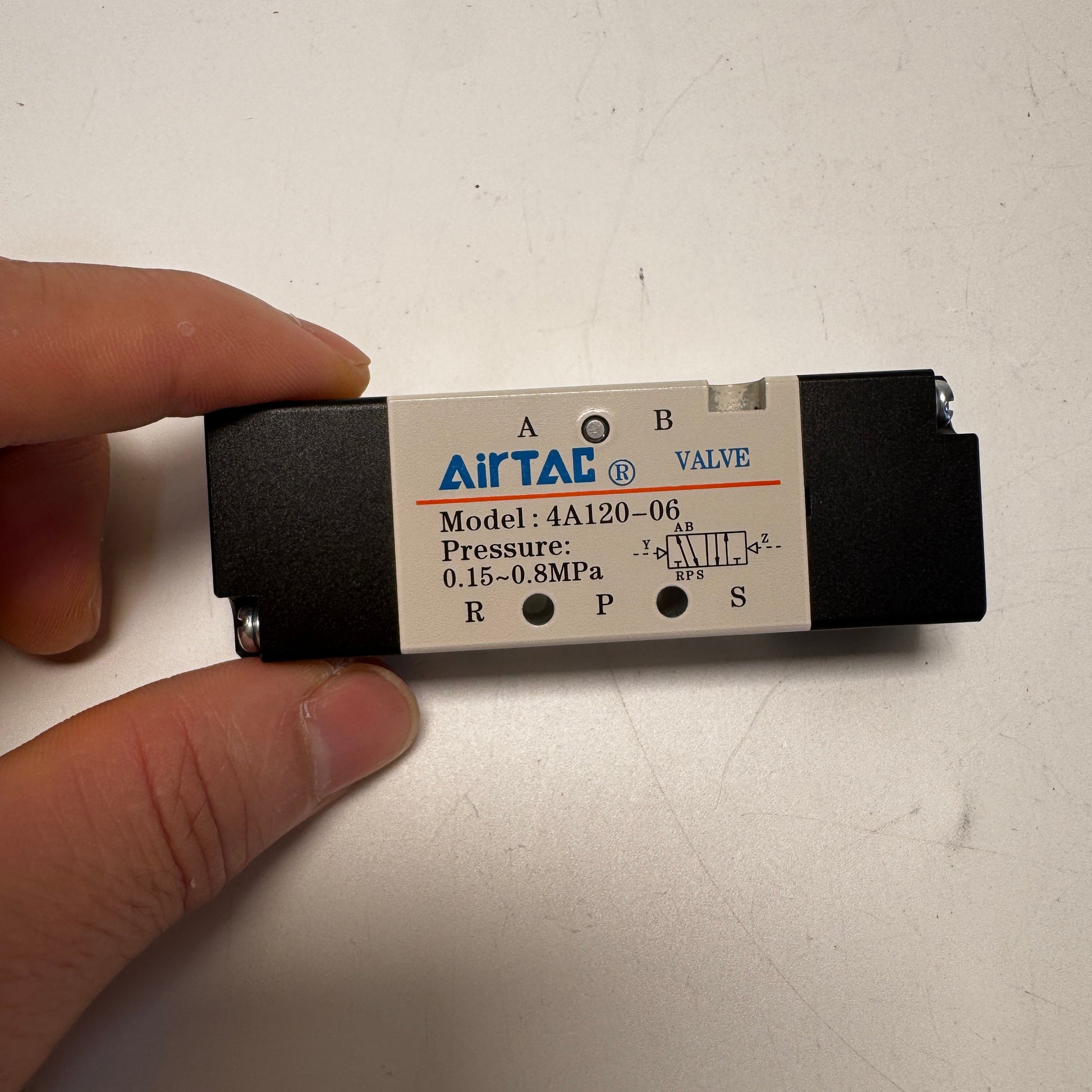 Airtac 4A120-06 Air Pilot Valve. 5 Way - 4A12006