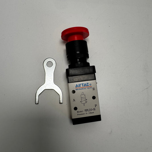 Airtac M3PL210-08: Manual Valve. 3 Way - M3PL21008T