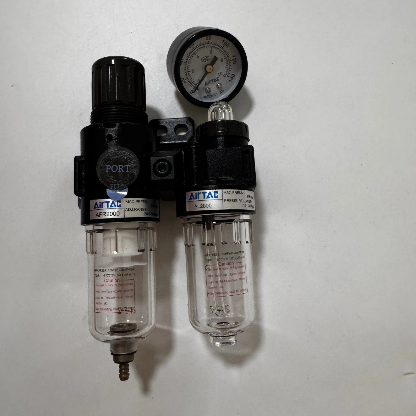 Airtac AFC: series F.R.L Pneumatic Air Filter - AFC20002T