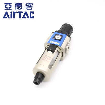 AirTAC GFR400-15-A-F1 Filter Regulator (1/2", Automatic Drain, Square Gauge)