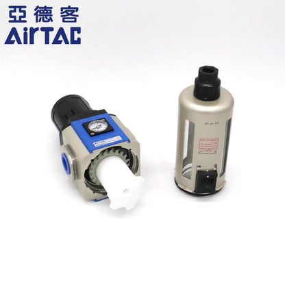 AirTAC GFR400-15-A-F1 Filter Regulator (1/2", Automatic Drain, Square Gauge)