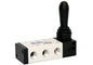Airtac 4HA230C-08: Hand Valve, Toggle Style - 4HA230C08