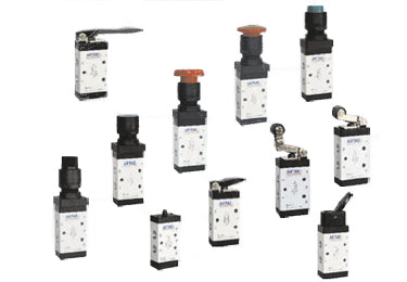 Airtac M5R210-06: Manual Valve, 5 Way - M5R21006
