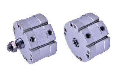 Airtac NACF: Pancake Cylinder - NACF1-1/16X2SBT