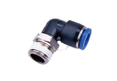 Airtac NPL: Push to Connect Fitting, Male Elbow - NPL1/4-1/4 (MOQ 10 pcs.)