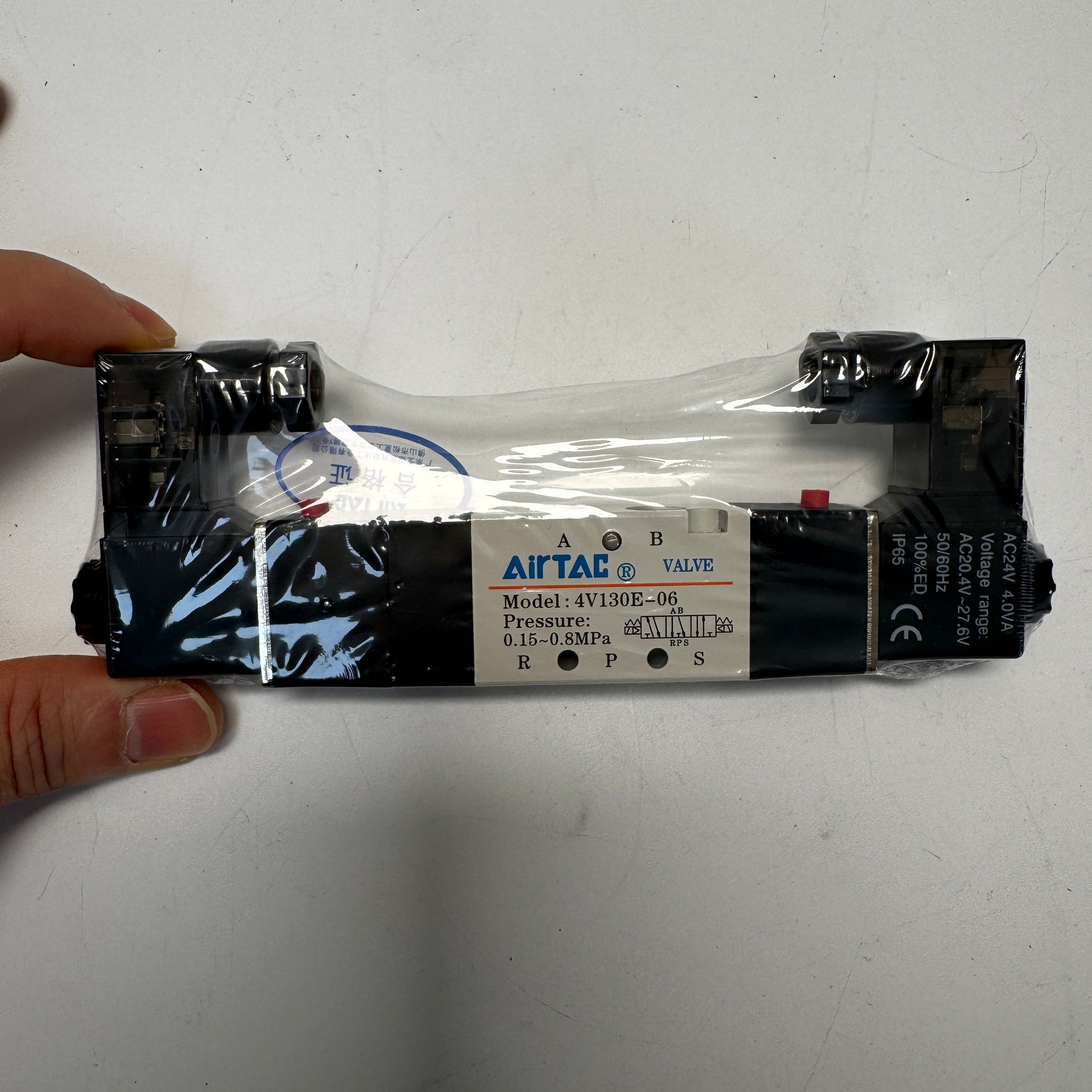 Airtac 4V130E-06: Solenoid Air Valve - 4V130E06E