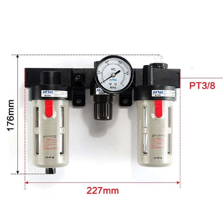 Airtac BC: series F.R.L Pneumatic Air Filter - BC30001