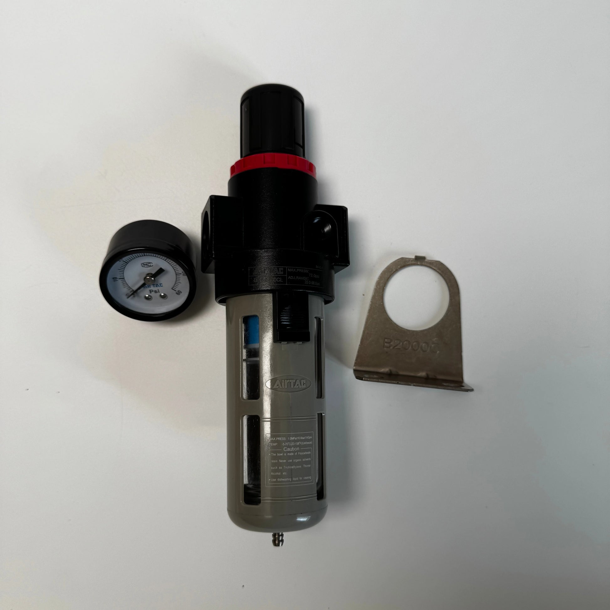 Airtac  AFR,BFR Series: Pressure regulating filter  - BFR2000CL2WT