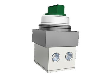 Pneumatic Mechanical Valve Airtac CM3HD-06: Manual Valve, 5 Way - CM3HD06GG