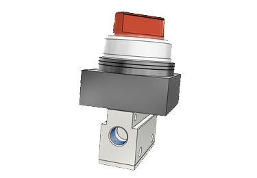 Pneumatic Mechanical Valve Airtac CM3HS-06: Manual Valve, 3 Way - CM3HS06R