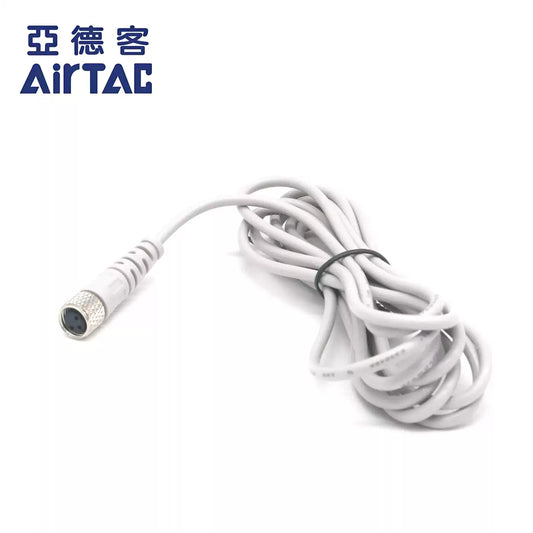 Airtac  DMS,EMS,CMS series: female connector at line end  - F-ECM08C100