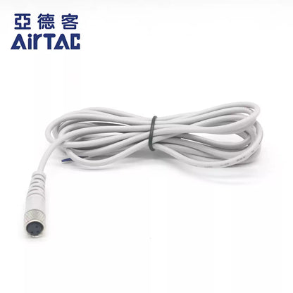 Airtac  DMS,EMS,CMS series: female connector at line end  - F-ECM08C100