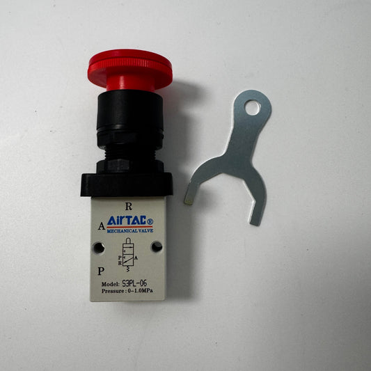 Airtac S3PL-06: Manual Valve. 3 Way - S3PL06