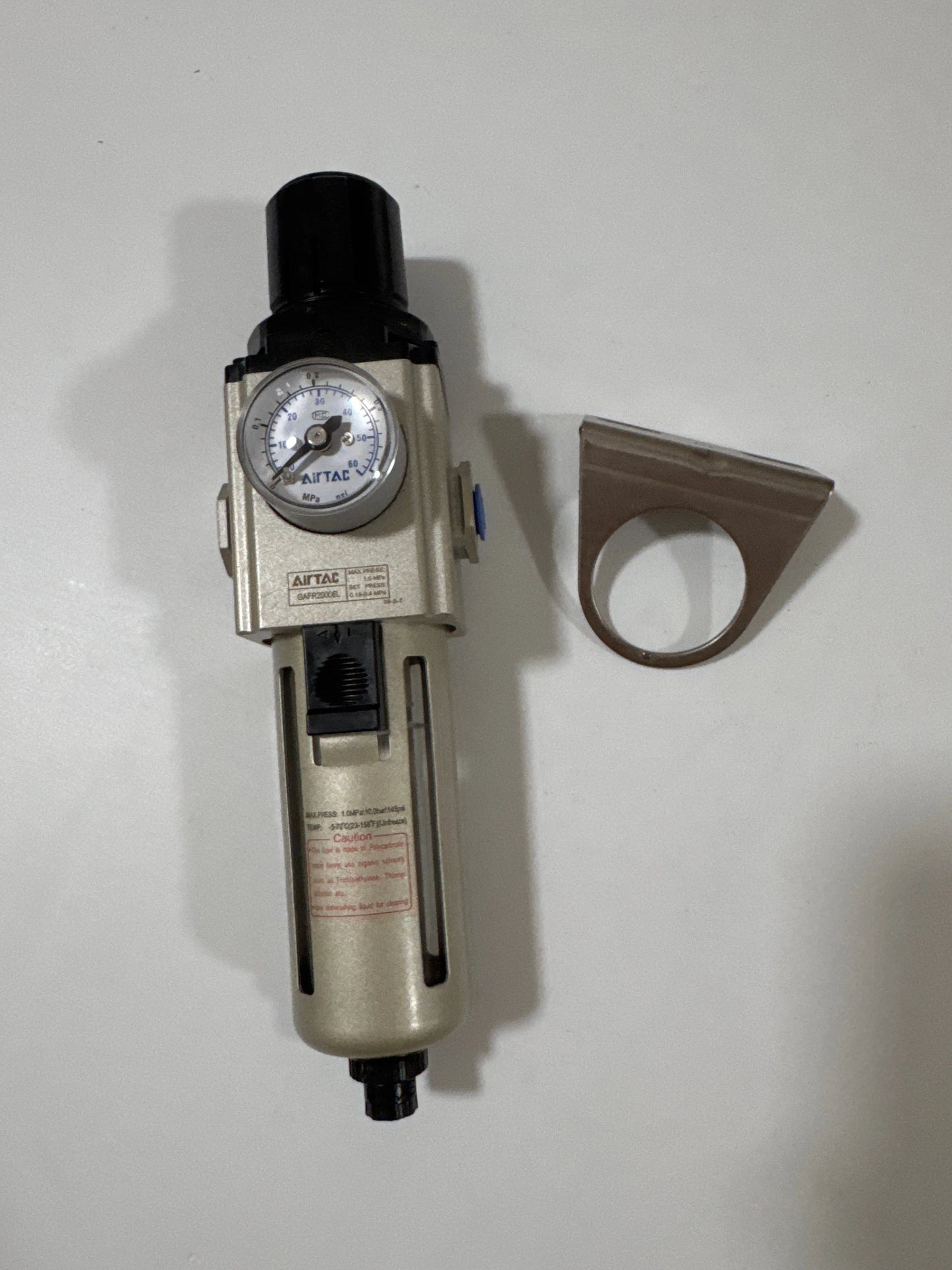 Airtac GAFR200: Air Filter Regulator - GAFR20006L