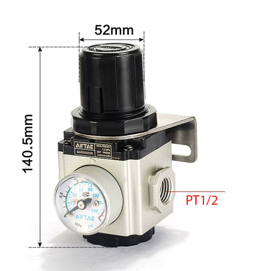 Airtac GAR400: Air Pressure Regulator - GAR40015S