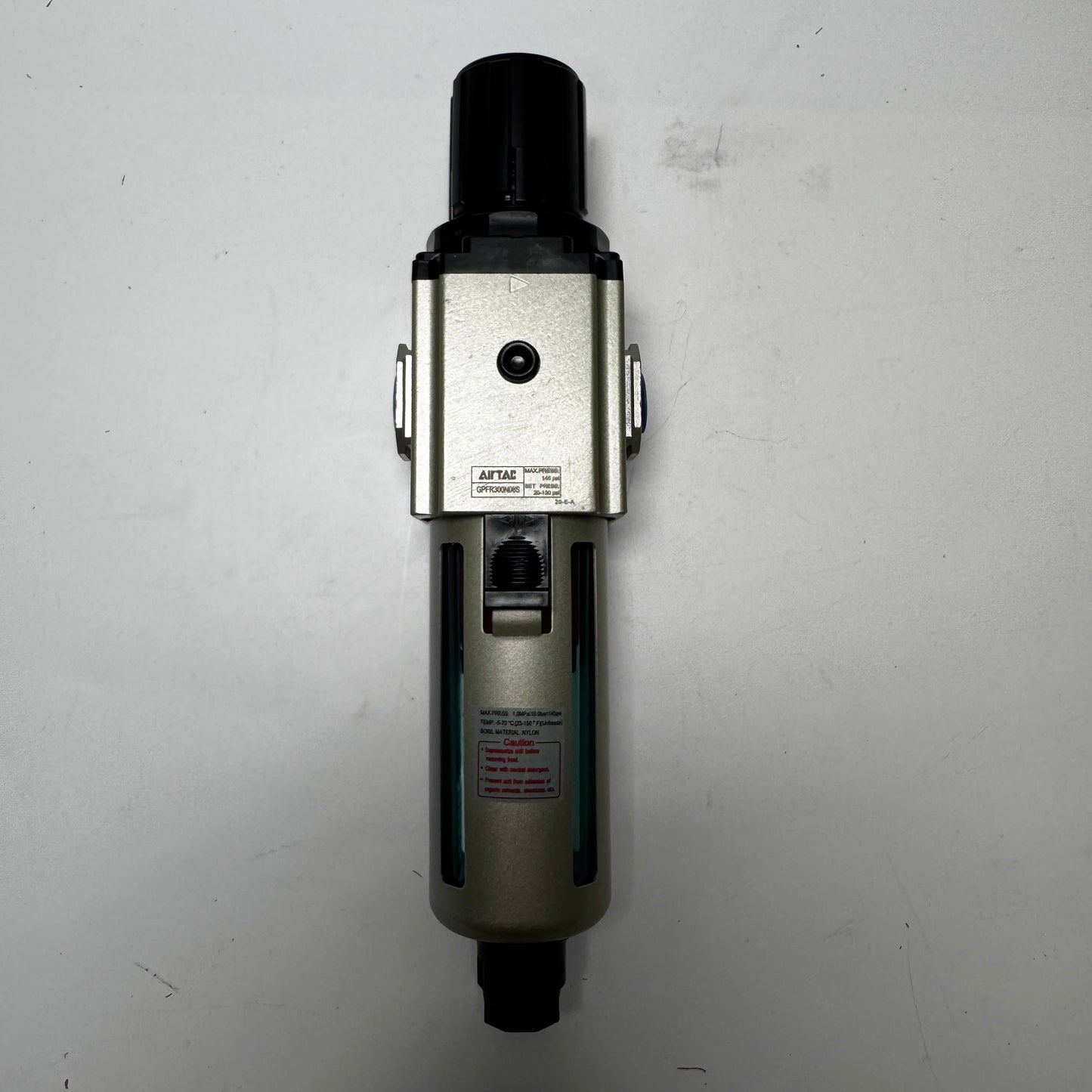 Airtac GPFR300N08: Precision Air Filter Regulator  - GPFR300N08SJNDT