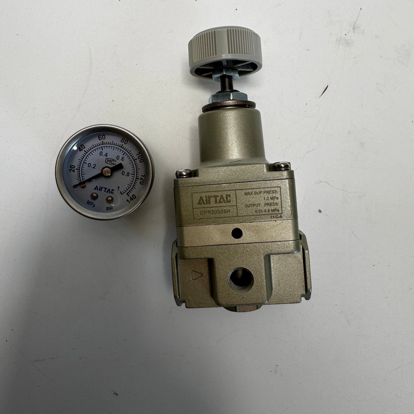 Airtac GPR30008HJ: Precision Air Regulator  - GPR30008HJ