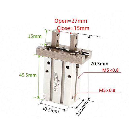 Airtac  HFKL Series: Pneumatic Finger  - HFKL16N