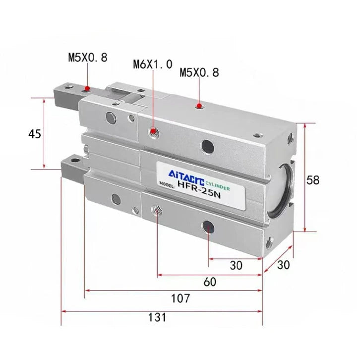 Airtac  HFR series: open and close type pneumatic finger  - HFR16