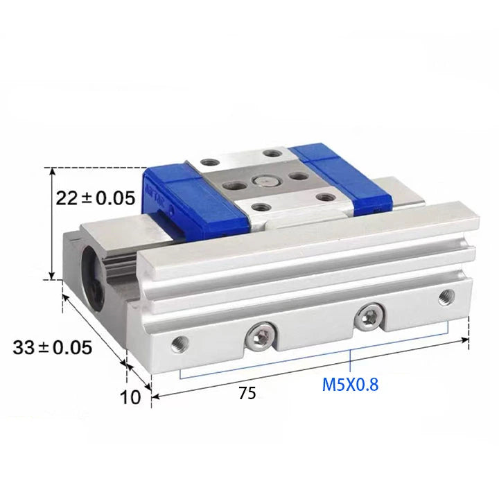 Airtac  HGS series: precision sliding cylinder  - HGS12X15S