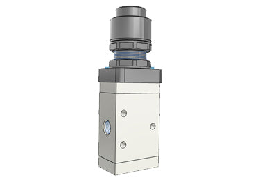 Airtac M3PP110-06: Manual Valve, 3 Way - M3PP21006BT