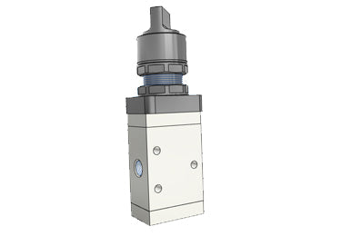 Airtac M3HS110-06: Manual Valve, 3 Way - M3HS11006BT