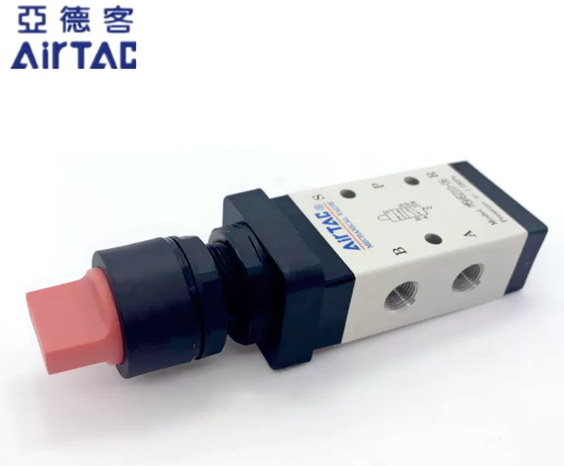 Airtac M5B110-06: Manual Valve. 5 Way - M5B11006