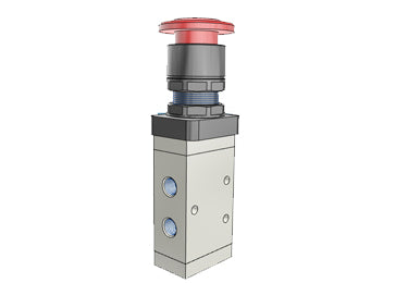 Airtac M5PM110-06: Manual Valve, 5 Way - M5PM11006RT