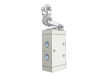Pneumatic Mechanical Valve Airtac M5L210-08: Manual Valve, 5 Way - M5L21008G