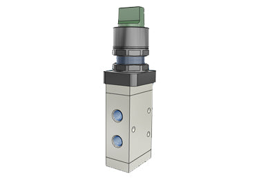 Pneumatic Mechanical Valve Airtac M5HS210-06: Manual Valve, 5 Way - M5HS21006GT
