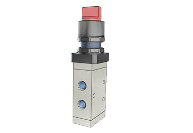 Pneumatic Mechanical Valve Airtac M5HS210-06: Manual Valve, 5 Way - M5HS21006RG