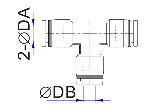 Airtac SUS316: Push to Connect Fitting, Male Connector - X-S6-NPEG5/16-1/4 (MOQ 10 pcs)