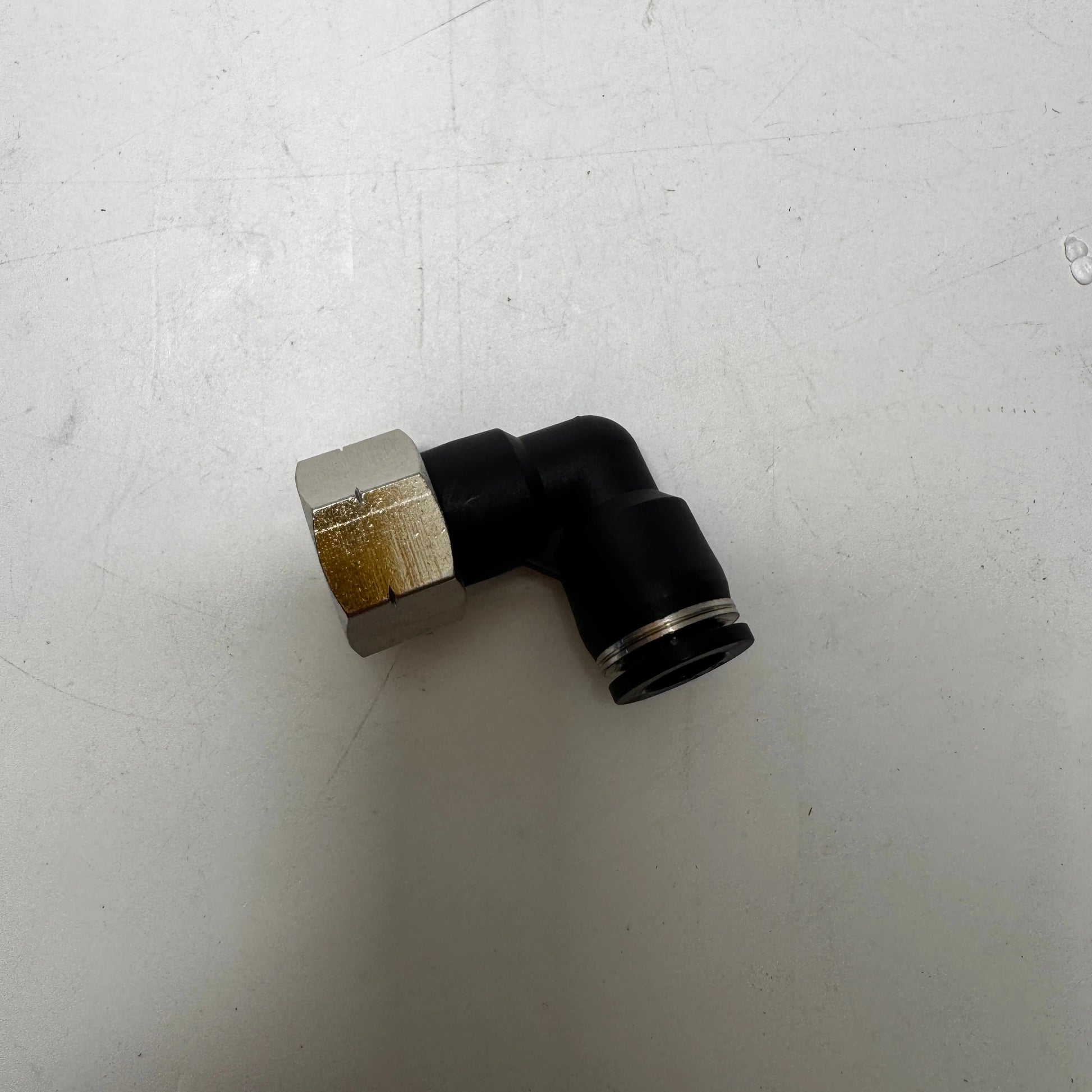 Airtac NPLF: Push to Connect Fitting. Female Elbow - NPLF3/8-3/8 (MOQ 10 pcs.)