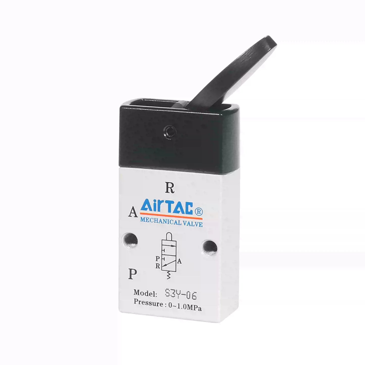 Airtac S3Y-06: Manual Valve. 3 Way - S3Y06T