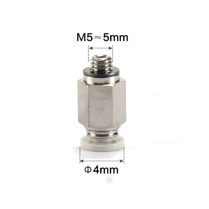 Airtac PC: Push Lock Fitting. Male Connector - PC4M5