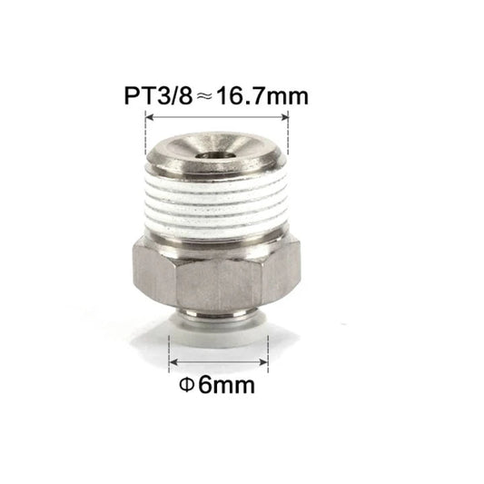 Airtac PC: Push Lock Fitting. Male Connector - PC603
