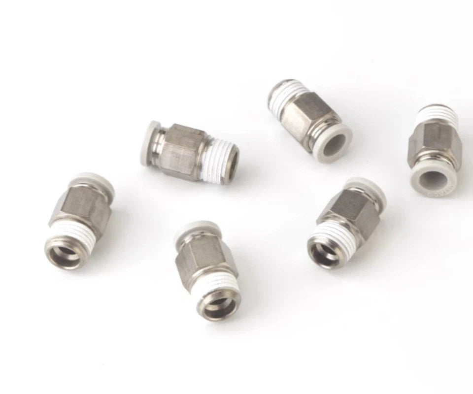 Airtac PC: Push Lock Fitting. Male Connector - PC801