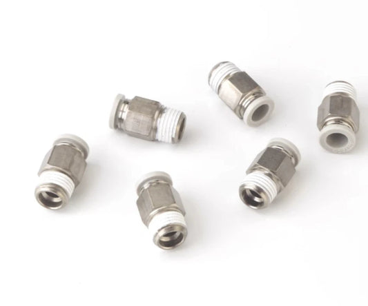 Airtac PC: Push Lock Fitting. Male Connector - PC801