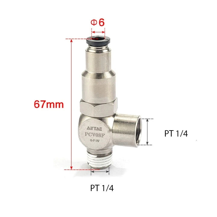 Airtac PCV: Non-Return Valve - PCV06