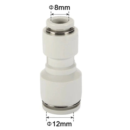 Airtac PG: Push Lock Fitting. Different Diameter Straight - PG12-8